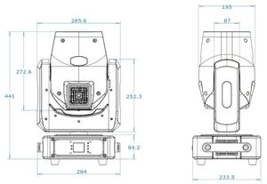 Mitushow RGBW di chuyển đầu cho sân khấu Câu lạc bộ VŨ TRƯỜNG bên <span class=keywords><strong>Sharpy</strong></span> chùm lai bạch kim yodn 132W <span class=keywords><strong>2R</strong></span> 15 bóng đèn halogen 295W chùm ánh sáng - Product Image 2
