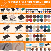 Boîte cadeau en carton doré, étui à lunettes en métal avec chiffon en microfibre, emballage de luxe pour lunettes, vente en gros
