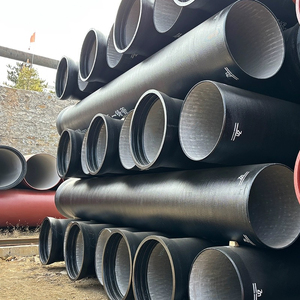 DN1000 DN150 DN300 DN400 DN600 Tuyau en fonte ductile 5.7m-5.8m Tube en acier ductile DN80-400 pour alimentation en eau souterraine - Product Image 3