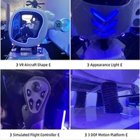 2024 nouvelle chaise de simulateur de vol de mouvement 9D loisirs familiaux VR Machine volante pour équipement MR et jeux de combat