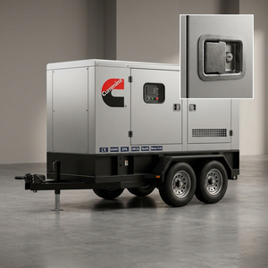 Groupe électrogène diesel Cummins Super Silent 30kVA 40kVA 50kVA 60kVA avec ATS, alimentation de secours d'urgence, groupe électrogène insonorisé personnalisé - Product Image 1