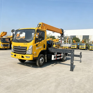 Grúa Telescópica Multifuncional Montada en Camión, Grúa de Construcción Versátil con Tracción en las Cuatro Ruedas, Venta Directa de Fábrica - Product Image 3