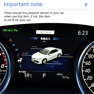 EasyGuard Plug Play <b>TPMS</b> Tyre Pressure Monitor System Fit for 8th Camry 2018-2023 With Gas Engine - Product Image 5