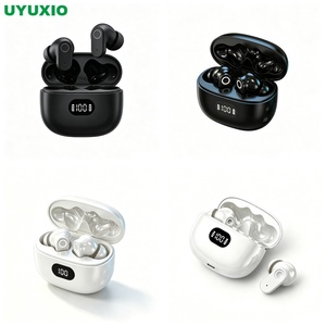 Auriculares Inalámbricos Intraurales TWS, Nuevo Modelo 2026, con Bajos Estéreo, Llamadas Nítidas, Pantalla LED, Estuche para Teléfono, Laptop y Tablet - Product Image 1