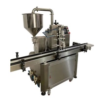 Machine de remplissage automatique à pompe lobulée pour liquides visqueux, confitures, cosmétiques, crèmes corporelles et pâtes en pots et bouteilles, avec servomoteur
