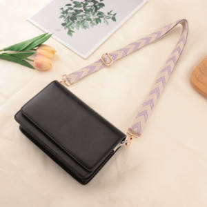 กระเป๋าสะพายไหล่กว้างลูกศรขนาด2.5ซม. เปลี่ยนสายคล้องไหล่กว้างกระเป๋าอเนกประสงค์สายเปลี่ยน - Product Image 5