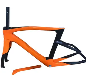 Quadro de bicicleta de estrada em fibra de carbono para bicicleta de estrada, quadro de fibra de carbono para bicicleta de estrada, preço de fábrica