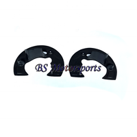 Plaque de protection de conduit d'air de refroidissement des freins avant en fibre de carbone sèche pour BMW G87 M2/G80 M3/G82 M4 2021+