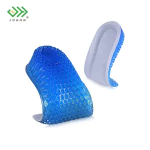 3cm insole flannel heel heightening insole shock absorption and pressure relief elastic invisible inner heightening insole