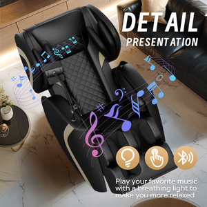 Hot Selling 3D Mechanism <b>Zero</b> <b>Gravity</b> Heating Tablet Control Shiatsu <b>Chair</b> for Office Workers & Family Use 603-B1 Vend - Product Image 4
