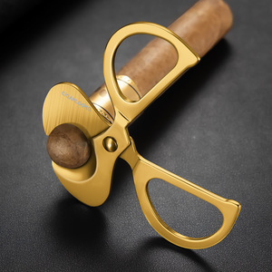 Cortador de <span class=keywords><strong>Puros</strong></span> de Acero Inoxidable Afilado, Estilo Tijera, Herramienta Profesional para Cortar <span class=keywords><strong>Puros</strong></span> <span class=keywords><strong>Cubanos</strong></span> y para Amantes del Fumar - Product Image 5