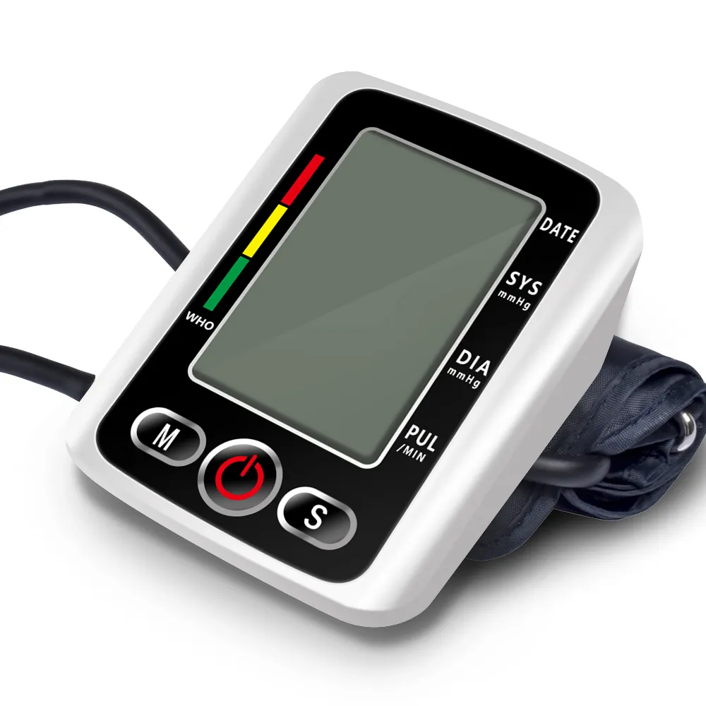 Display Voice Readout Cuff Medical Supplies Electronic Upper Arm BP Digital Blood Pressure Sphygmomanometer Machine Monitor