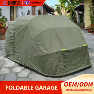 Armure <span class=keywords><strong>Galvanisé</strong></span> Bois Type Couverture De Voiture Extérieure Pliante En Métal Fer Garage <span class=keywords><strong>Carport</strong></span> PVC Auvents Jardin Abri <span class=keywords><strong>Camping</strong></span> Tente Tailles - Product Image 5