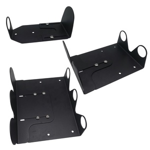 Dispensador de Jabón Manual para Baño de Hotel, 3 Compartimentos, Acero Inoxidable Negro, Soporte para <span class=keywords><strong>Gel</strong></span> de Ducha, Personalizable OEM - Product Image 2