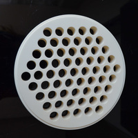 99% résistant à l'usure CNC usinage de précision porcelaine poreuse alumine disque en céramique plaque filtrante en céramique