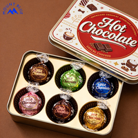 Chocolat chaud de luxe personnalisé fabriqué en Chine, parfumé et délicieux, avec boîte cadeau