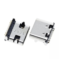 Conector de enchufe de 16 Pines, conector USB 3,1 tipo C, colocación femenina, otros componentes electrónicos, fábrica de PCB de China