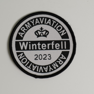 <b>Sew</b> <b>On</b> Embroidered <b>Patch</b> with Thick Threadwork for Outerwear - Product Image 1