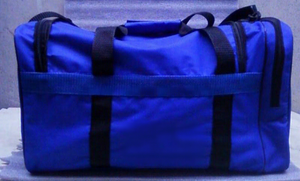 Sacs Prime grande capacité, logo personnalisé, sac de voyage imperméable en polyester, sac de sport, sac de gym, sac à chaussures avec compartiment à chaussures et fermeture éclair. - Product Image 4