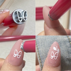 Nouvel ensemble de 6 stylos de stamping pour nail art – Outils essentiels pour l'impression professionnelle des ongles – Fournisseur - Product Image 2