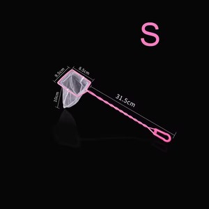 Accessoires d'aquarium de réservoir en plastique de décor à la maison de haute qualité 3 tailles S M L <span class=keywords><strong>filet</strong></span> de poisson carré d'atterrissage pour poissons crevettes - Product Image 5