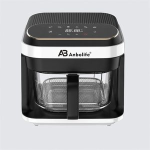 <span class=keywords><strong>Friteuse</strong></span> à air AnboLife avec fenêtre visible à 360 degrés, pot de qualité alimentaire CETL pour la cuisine - Product Image 2