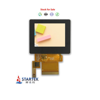 Layar LCD TFT Transflektif Startek 2 Inci 320*240 Panel Sentuh ILI9342C MCU Antarmuka SPI+RGB SPI Modul LCD
