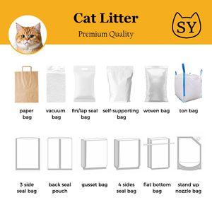 ShuangYuan yüksek kalite biyobozunur kedi çöp 20kg tek parça kahve aromalı toz Flushable kokusuz küçük miktar ücretsiz - Product Image 4