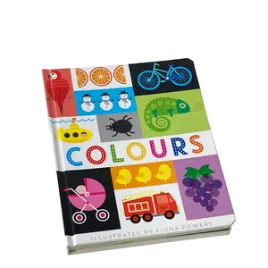 Fiona Poteri Bambini Early Learning Guida Colori Animali Numeri lift-the-flap società libri sollevare il flap libro