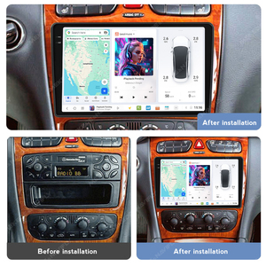 DUDU7 Smart Android 13 Autoradio Stéréo pour <span class=keywords><strong>Benz</strong></span> C CLK G Class <span class=keywords><strong>Viano</strong></span> Vito W203 W209 W463 W639 - Product Image 4