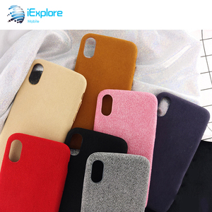 IExplore Ốp Lưng Điện Thoại Nữ Thiết Kế Vải Ấm Áp Thời Trang Thu Đông Bằng Nhựa PC Mềm Cho iPhone 14 PRO MAX X XR XS MAX - Product Image 4