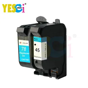 Yes-colorful 51645A 45A Remanufactured Inkjet Cartridge For Hp Deskjet 1000cse 1000cxi 1280 1600c 1600cm/1600cn 6122 And Plotter