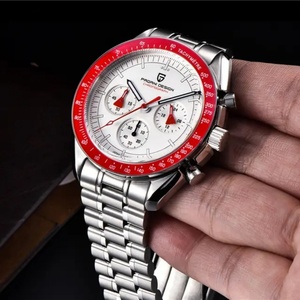 Montre Pagani Design 1701 pour hommes, montre de marque haut de gamme, montre personnalisée avec logo, chronographe à quartz, montre-bracelet - Product Image 6