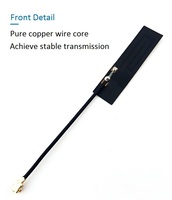 Offre Spéciale 433MHz 100mm Longueur de câble Mini petite taille LTE Flex PCB FPC Antenne Compatible avec les connecteurs U.FL UFL MHF1 MHF4