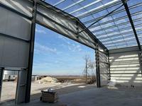 Bâtiment préfabriqué en structure d'acier de conception moderne, à faible coût, pour bureaux, entrepôts et ateliers