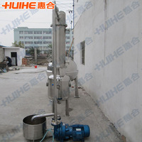 Fruit-sap energiebesparende multi-effect stijgende en dalende film verdamping lage temperatuur vacuüm vloeistof industriële concentrator