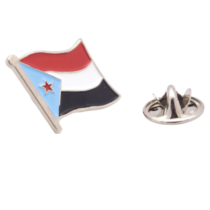 Épingles croisées de drapeau de pays d'amitié en métal bon marché sur mesure pour l'insigne de la fête nationale de l'Arabie saoudite épinglette de drapeau de la Palestine à vendre - Product Image 5