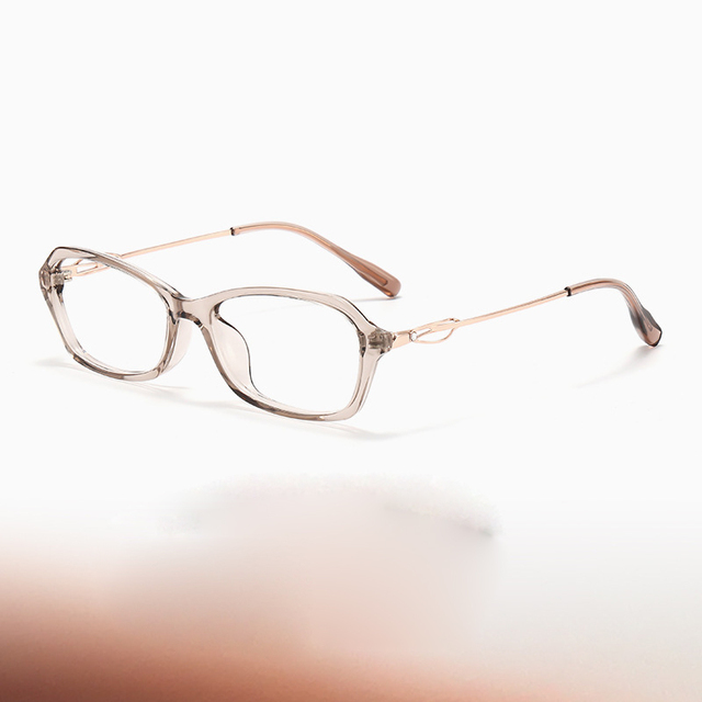 High-quality Optical Frame TR90 Full-Rim Elliptical Frame for Both Men Women Anti-blue Light Fashionable Diamond Lightweight