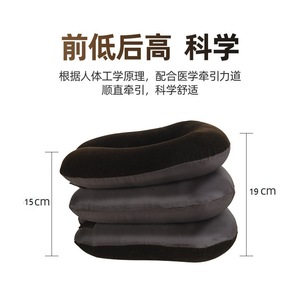 Dispositif de traction cervicale à trois couches, gonflable manuellement, pour soulager la douleur et corriger la posture - Product Image 4
