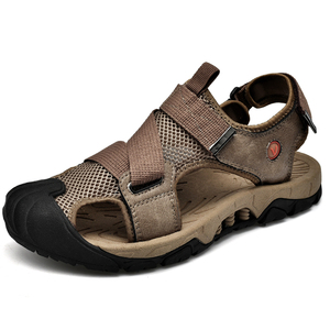 Nouveau modèle 2025 été <span class=keywords><strong>randonnée</strong></span> maille poids léger sandales hommes en plein air Eva marque logo en gros usine extra grande taille Euro47 chaussures - Product Image 3