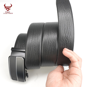 <span class=keywords><strong>Amazon</strong></span> de lujo de los hombres de la moda cinturones de cuero genuino cinturón de hebilla automática <span class=keywords><strong>hombre</strong></span> cinturón - Product Image 3
