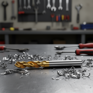 Foret hélicoïdal HSS-Co 4,8 mm, revêtement TiN, auto-centrant pour le perçage du métal - Product Image 3