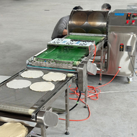 Machine à faire des crêpes et des pancakes Injera Yunquan Spring Roll - Automatique, motorisée, haute capacité, 900-1500 pièces/h, certifiée CE