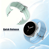 Bracelet en silicone souple pour Samsung Galaxy Watch 9 8 44mm 40mm 8 Classic 46mm, bracelet de remplacement pour Galaxy Watch8