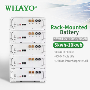 Sistema <span class=keywords><strong>de</strong></span> Paneles Solares Híbridos Whayo Completo con Batería LiFePO4 <span class=keywords><strong>de</strong></span> 16.07kWh y Paneles Solares para Autocarga y Respaldo - Product Image 4