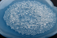 Perles de gel de silice déshydratant de pureté 100% de la marque HENGZE, additifs absorbant l'humidité pour l'utilisation du pétrole, emballage de 25 kg