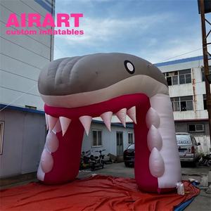 Arche gonflable en forme <span class=keywords><strong>de</strong></span> requin sur le thème <span class=keywords><strong>de</strong></span> la mer, pour exposition - Product Image 3