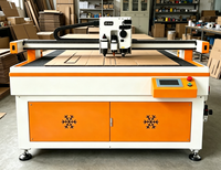 Hoge kwaliteit CNC golfkarton vouw- en snijmachine met PLC-motor, kartonnen plotter, ISO-certificering