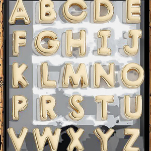 Dây chuyền điện thời trang đơn giản 26 chữ cái có thể điều chỉnh dây tay nhiều màu xuyên biên giới mặ<span class=keywords><strong>t</strong></span> hàng nóng 26 chữ cái có thể điều chỉnh dây tay - Product Image 6