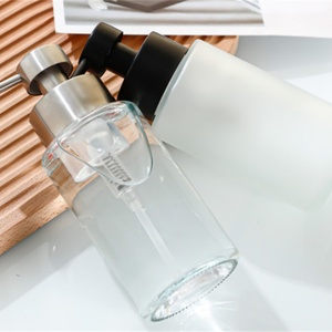 ขวดเจลแอลกอฮอล์แบบเติมได้ลดราคาพิเศษ ขวดโลชั่นแก้วหรูหรา - Product Image 6